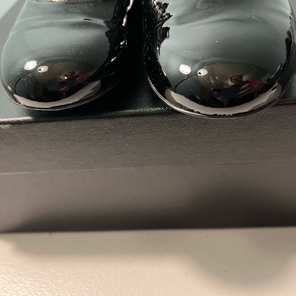 Chanel Interlocking CC Logo Oxfords Black Size 7.5 - Picture 9 of 17